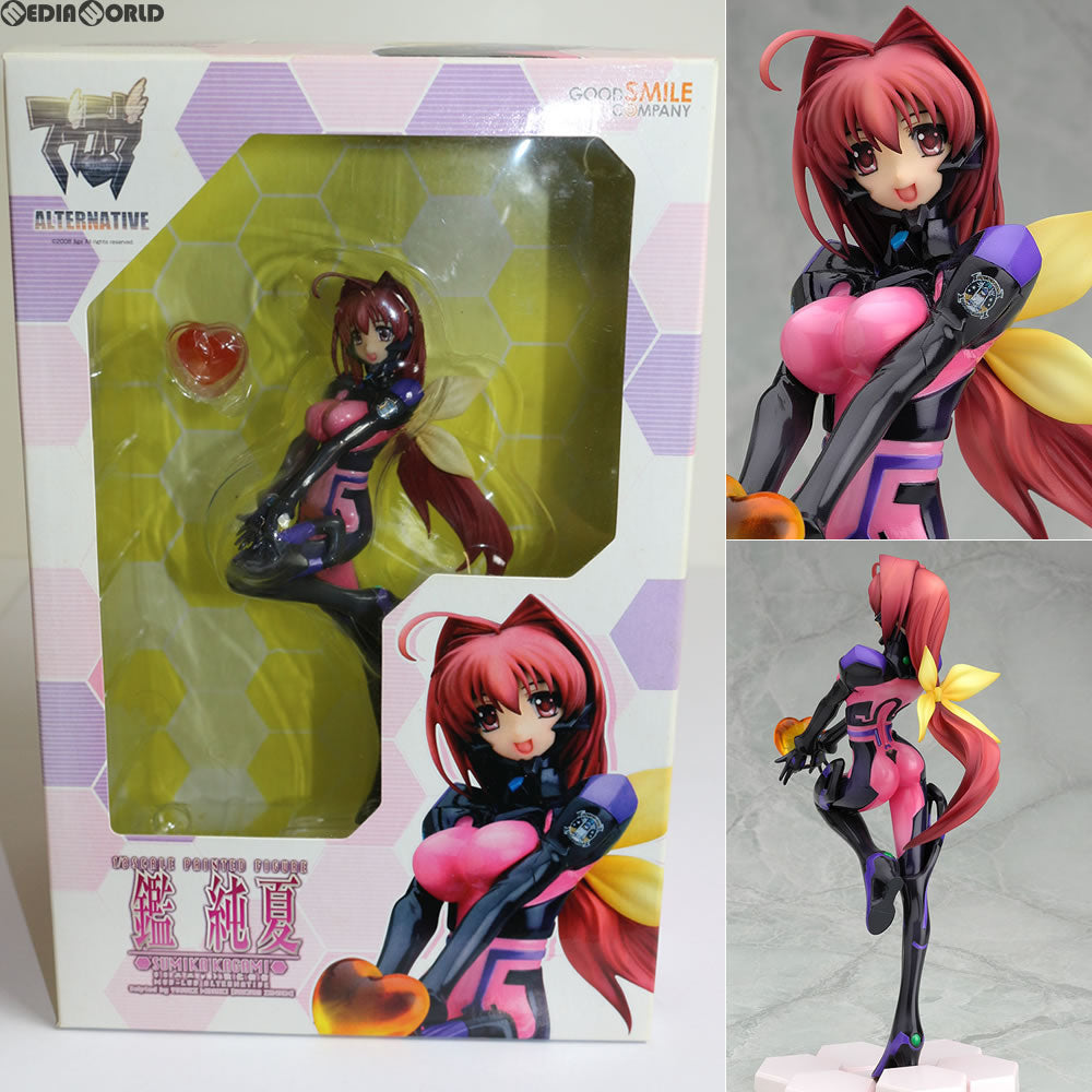 【中古即納】[FIG]鑑純夏(かがみ すみか) マブラヴ オルタネイティヴ 1/8 完成品 フィギュア グッドスマイルカンパニー(20090131)