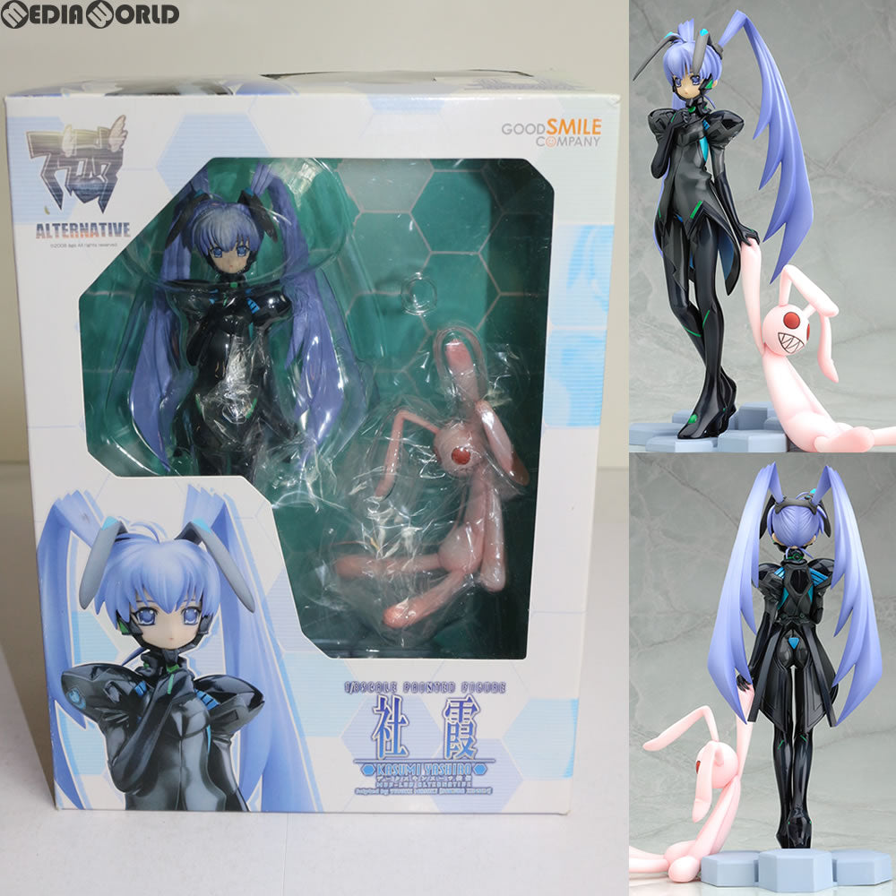 【中古即納】[FIG]社霞(やしろかすみ) マブラヴ オルタネイティヴ 1/8 完成品 フィギュア グッドスマイルカンパニー(20081223)