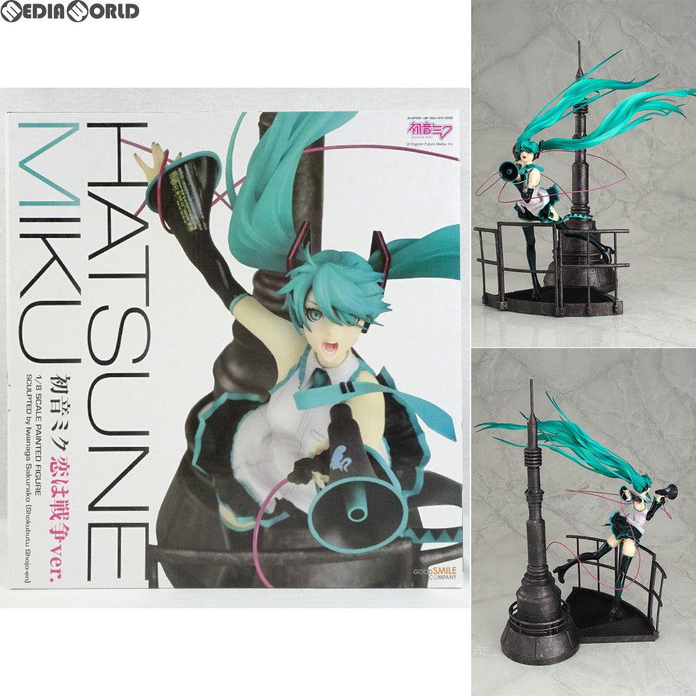 【中古即納】[FIG]初音ミク 恋は戦争ver. キャラクターボーカルシリーズ01 初音ミク 1/8 完成品 フィギュア グッドスマイルカンパニー(20120201)