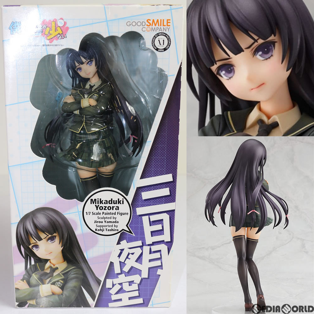 【中古即納】[FIG]三日月夜空(みかづきよぞら) 僕は友達が少ない 1/7 完成品 フィギュア グッドスマイルカンパニー(20120731)