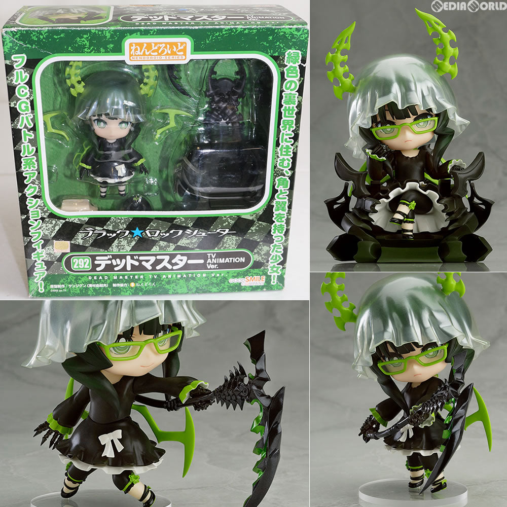 【中古即納】[FIG]ねんどろいど 292 デッドマスター TV ANIMATION Ver. ブラック★ロックシューター 可動フィギュア グッドスマイルカンパニー(20130430)