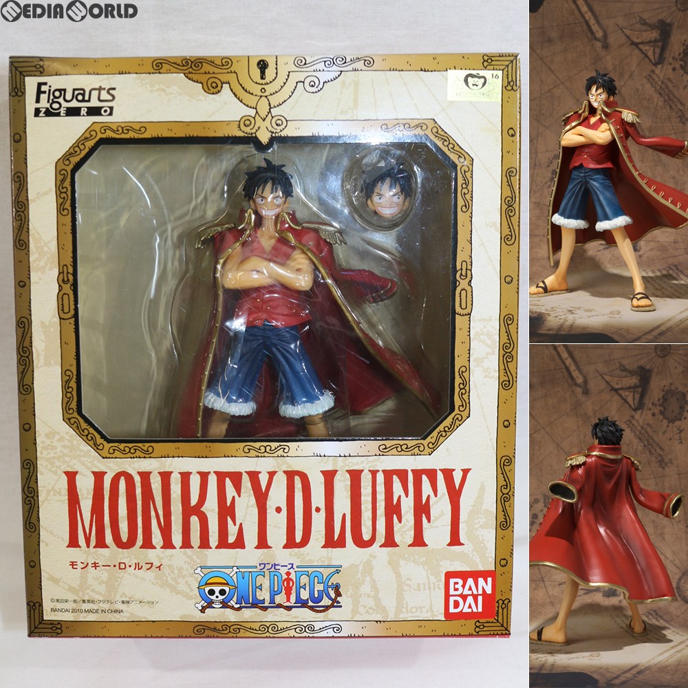 【中古即納】[FIG]フィギュアーツZERO モンキー・D・ルフィ ONE PIECE(ワンピース) 完成品 フィギュア バンダイ(20101127)