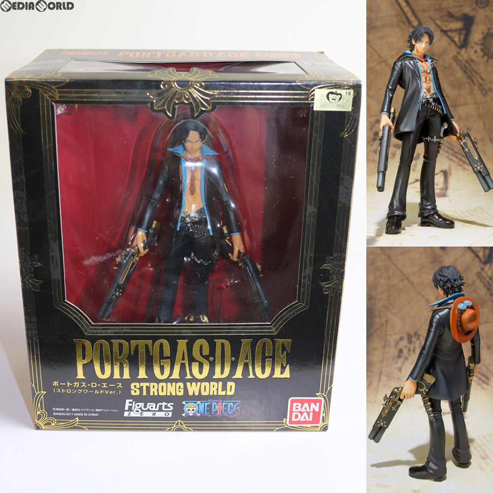 【中古即納】[FIG] フィギュアーツZERO ポートガス・D・エース(ストロングワールドVer.) ONE PIECE(ワンピース) 完成品 フィギュア バンダイ(20110618)