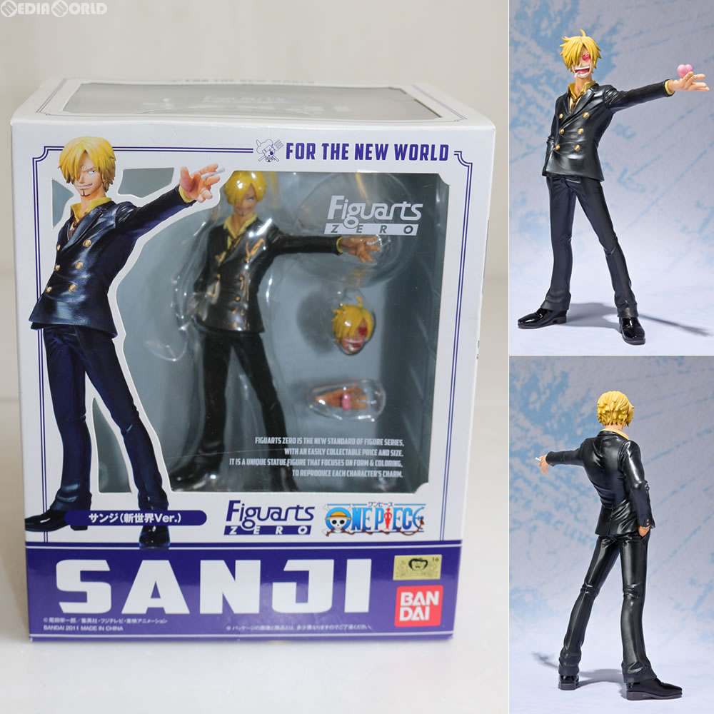 【中古即納】[FIG]フィギュアーツZERO サンジ(新世界Ver.) ONE PIECE(ワンピース) 完成品 フィギュア バンダイ(20111015)