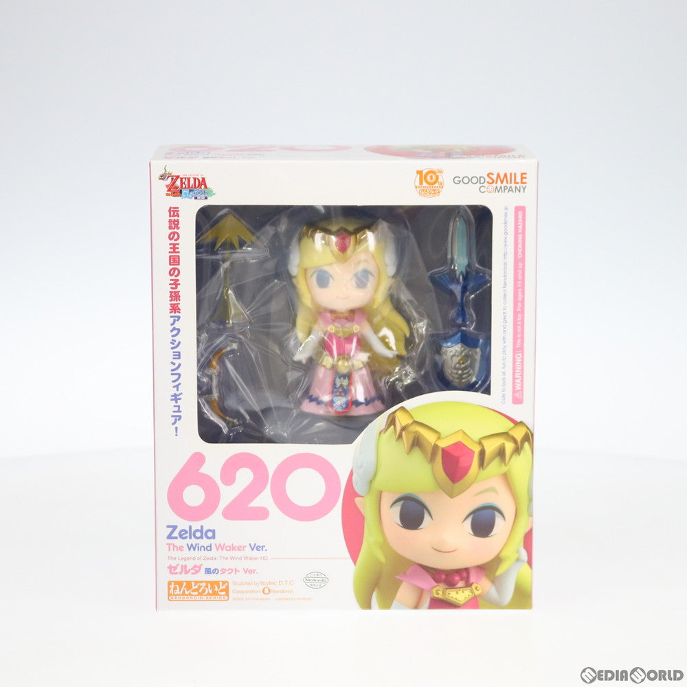 【中古即納】[FIG]ねんどろいど 620 ゼルダ 風のタクトVer. ゼルダの伝説 風のタクトHD 完成品 可動フィギュア グッドスマイルカンパニー(20161023)