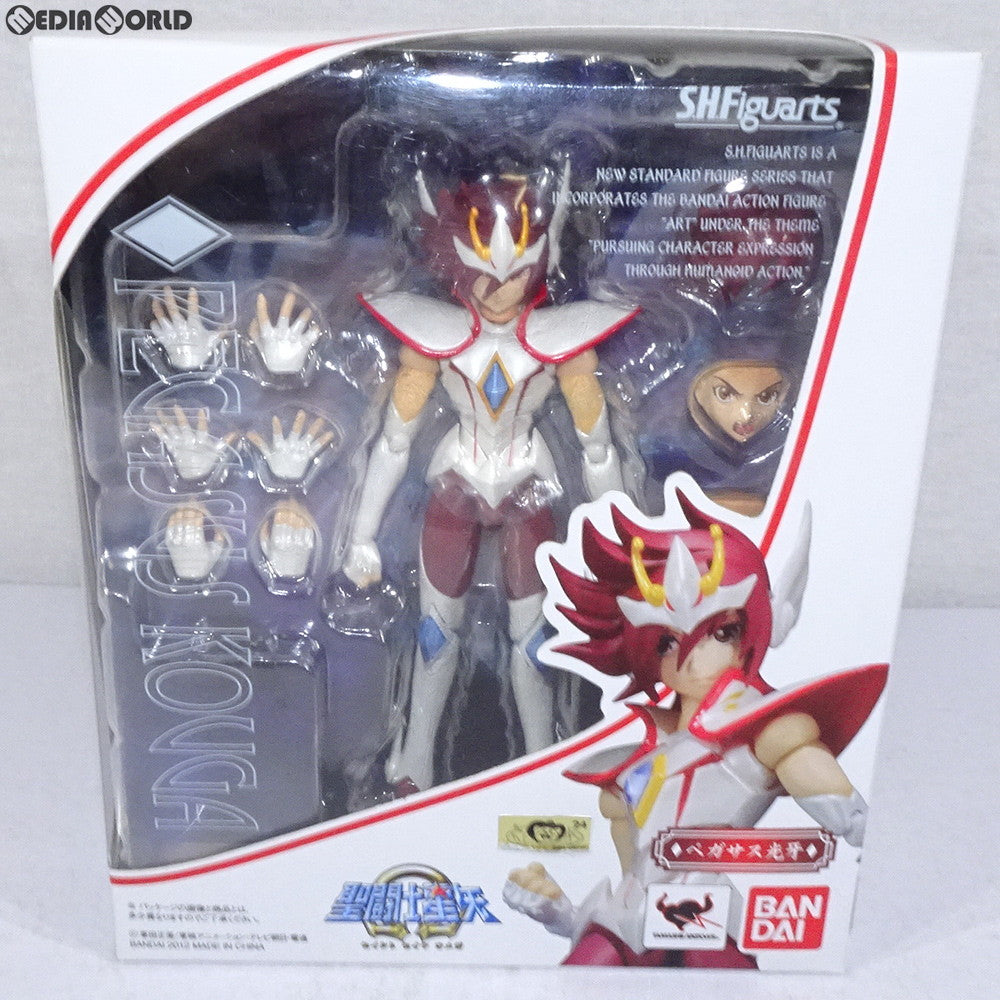 【中古即納】[FIG] S.H.Figuarts(フィギュアーツ) ペガサス光牙 聖闘士星矢Ω(オメガ) 完成品 可動フィギュア バンダイ(20121227)