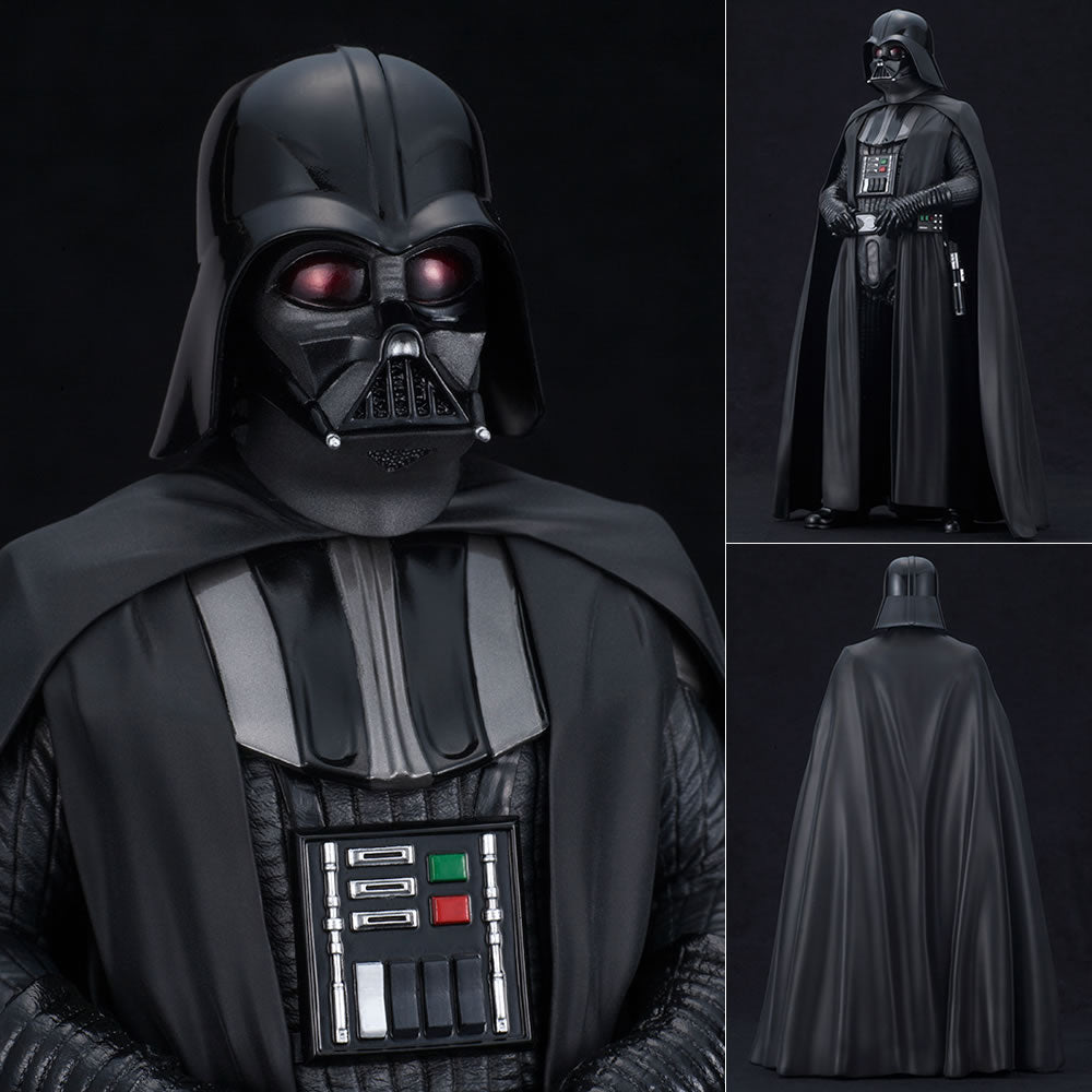 【新品即納】[FIG](再販)ARTFX ダース・ベイダー 新たなる希望版 STAR WARS(スター・ウォーズ) 1/7簡易組立キット フィギュア(SW110) コトブキヤ(20200529)