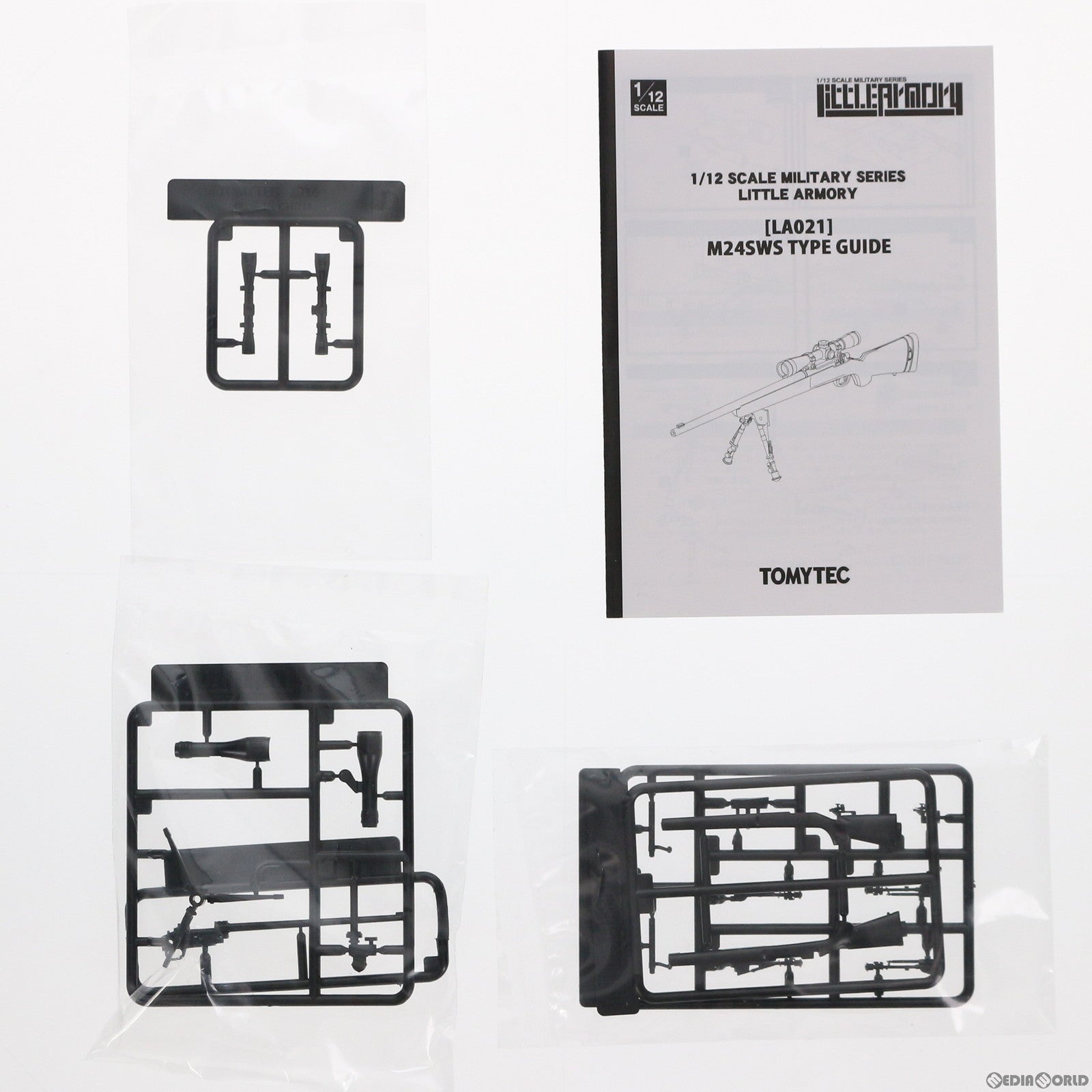 【新品即納】[PTM] (再々販) LittleArmory(リトルアーモリー) LA021 M24SWSタイプ プラモデル トミーテック(20180424)
