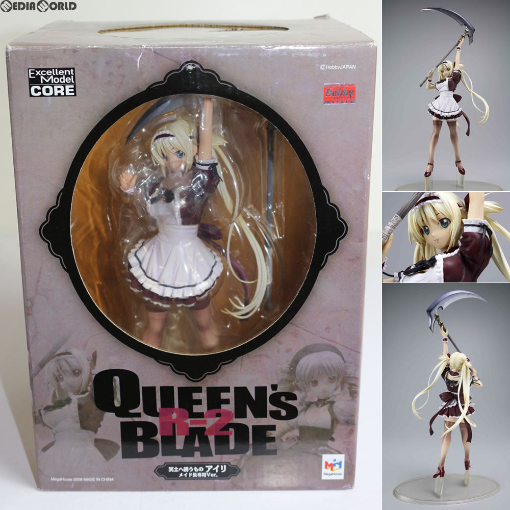 【中古即納】[箱難あり][FIG] エクセレントモデルCORE 冥土へ誘うものアイリ メイド長専用Ver. クイーンズブレイド R-2 1/8 完成品 フィギュア メガハウス(20080629)