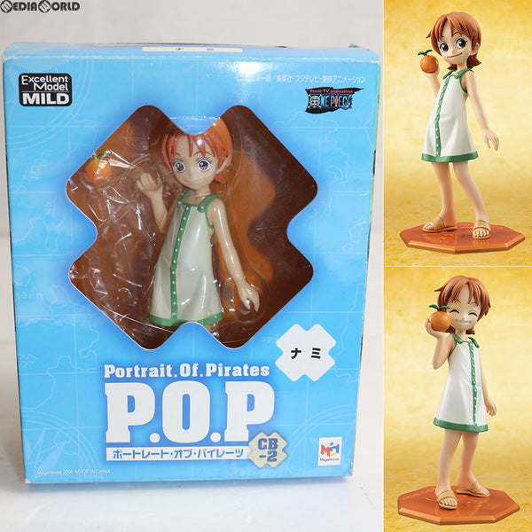 【中古即納】[FIG]エクセレントモデルMILD Portrait.Of.Pirates P.O.P CB-2 ナミ ONE PIECE(ワンピース)  1/8 完成品 フィギュア メガハウス(20081025)