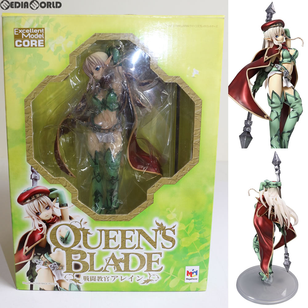 【中古即納】[未開封][FIG] エクセレントモデルCORE 戦闘教官アレイン クイーンズブレイド From Animation 1/8 完成品 フィギュア メガハウス(20090930)