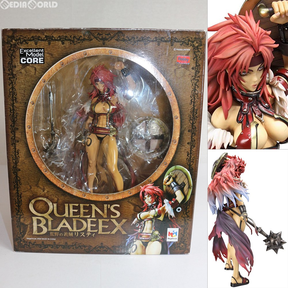 【中古即納】[箱難あり][FIG] エクセレントモデルCORE クイーンズブレイドEX 荒野の義賊リスティ 完成品 フィギュア メガハウス(20091130)