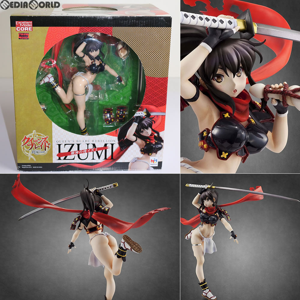 【中古即納】[箱難あり][FIG] エクセレントモデルCORE 戦神の侍イズミ クイーンズブレイド リベリオン P-9 1/8 完成品 フィギュア メガハウス(20120726)