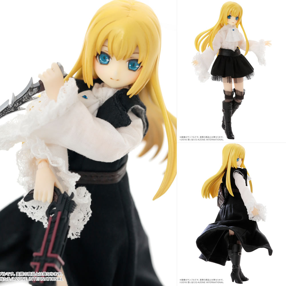 【中古即納】[FIG] Lilia(リリア) /BlackRaven〜The battle of the night. 終わりの始まり〜Misty Gold Edition. 1/12 完成品 ドール(PID012-LBG) アゾン(20160622)