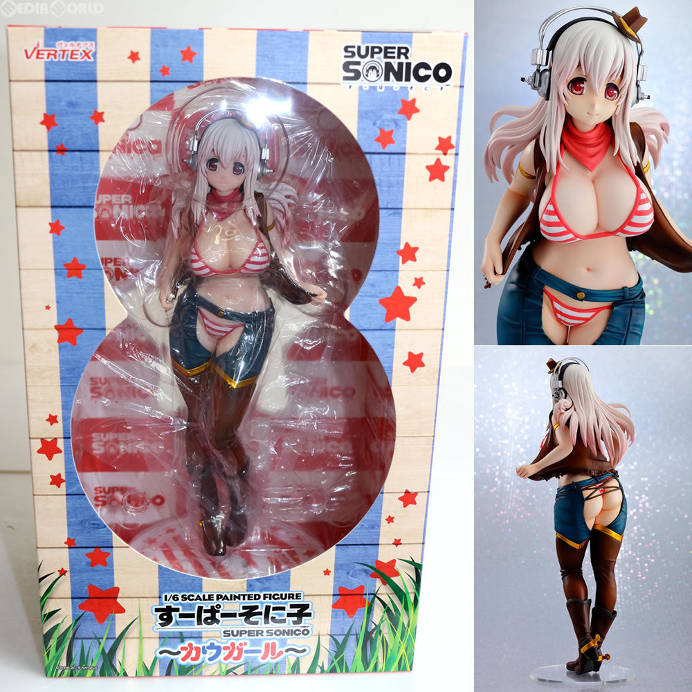 【中古即納】[FIG] すーぱーそに子〜カウガール〜 1/7完成品 フィギュア ヴェルテクス(20160901)