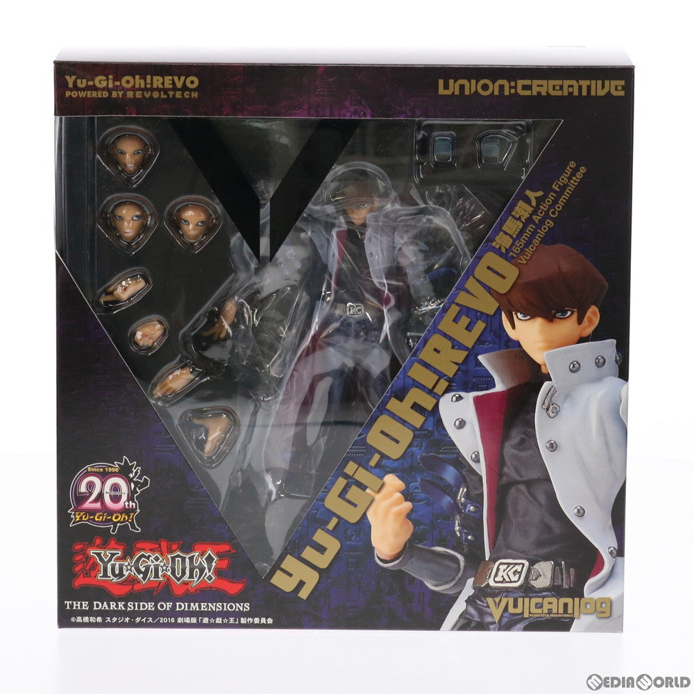 【中古即納】[FIG] Vulcanlog(ヴァルカン-ログ) 012 遊☆戯☆王リボ 海馬瀬人(かいばせと) 劇場版 遊☆戯☆王 THE DARK SIDE OF DIMENSIONS 完成品 可動フィギュア ユニオンクリエイティブ(20160729)