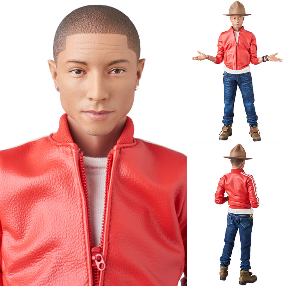 【新品即納】[FIG] リアルアクションヒーローズ No.755 RAH Pharrell Williams(ファレル・ウィリアムス) 完成品 フィギュア メディコム・トイ(20170201)