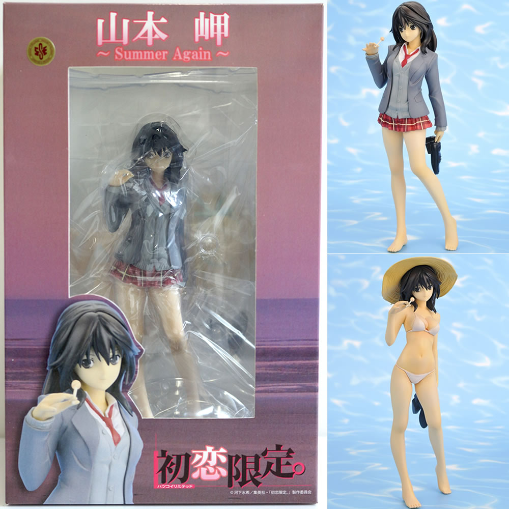 【中古即納】[FIG] 山本岬 -Summer Again- 初恋限定。 1/8完成品 フィギュア マイルストン(20101031)