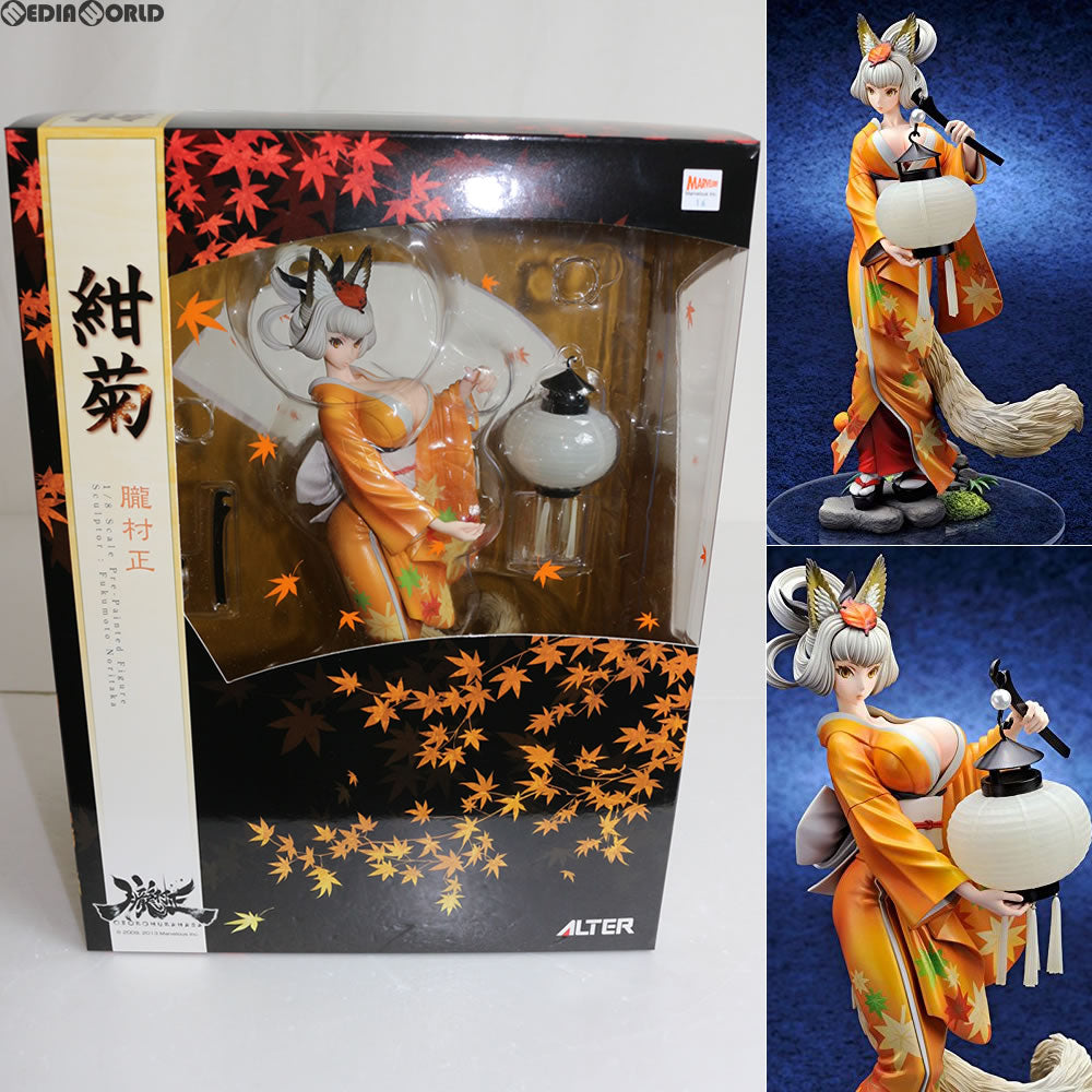 【新品即納】[FIG](再販)紺菊(こんぎく) 朧村正 1/8完成品 フィギュア アルター(20170423)