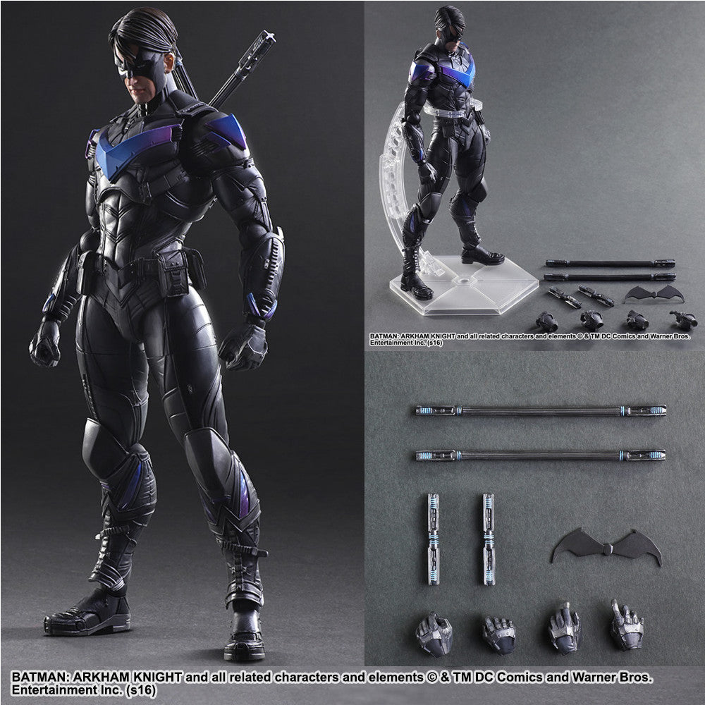 【新品即納】[FIG] BATMAN： ARKHAM KNIGHT(バットマン：アーカム・ナイト) PLAY ARTS改(プレイアーツ改) ナイトウイング 完成品 フィギュア スクウェア・エニックス(20160909)