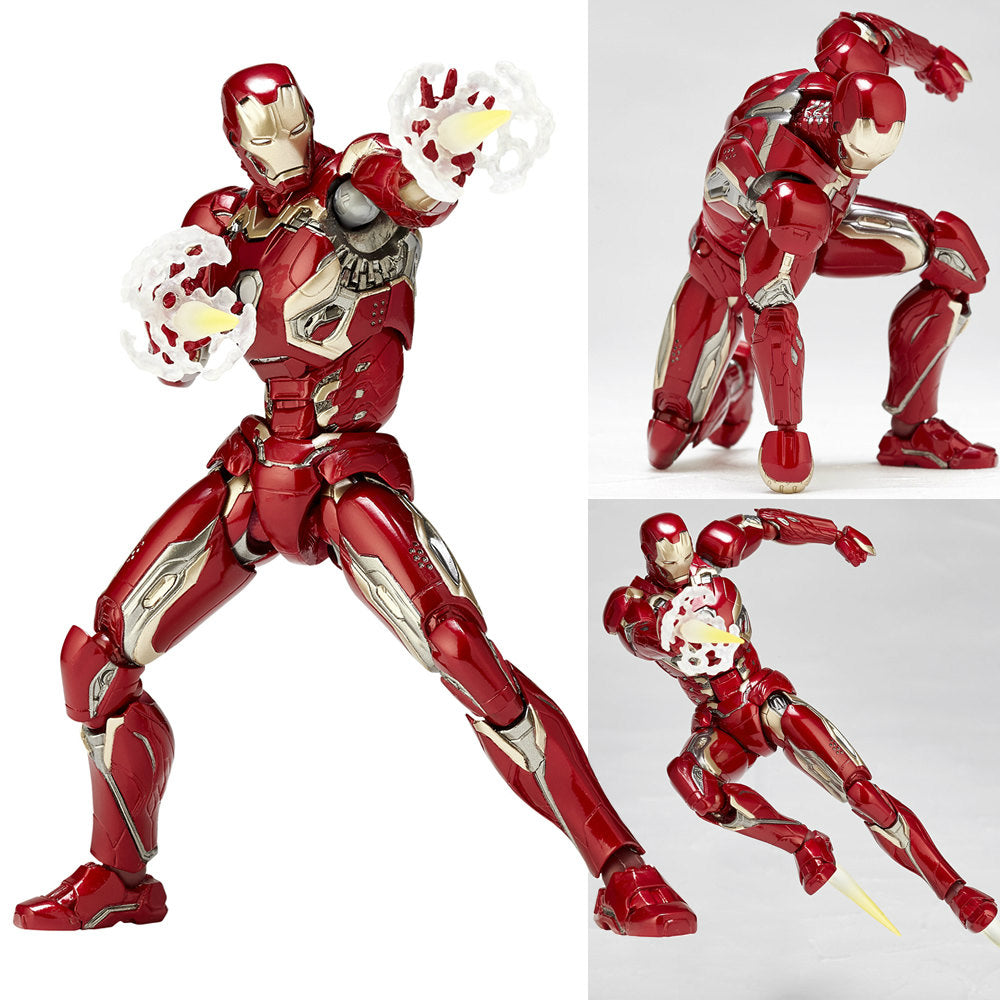 【新品即納】[FIG]フィギュアコンプレックス MOVIE REVO Series No.004 アイアンマンマーク45 アベンジャーズ/エイジ・オブ・ウルトロン 完成品 可動フィギュア 海洋堂(20160820)