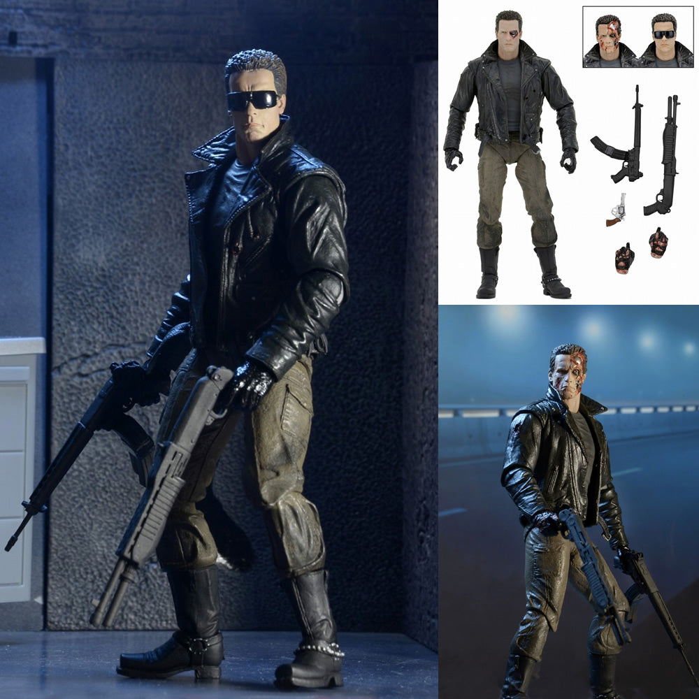 【新品即納】[FIG] ターミネーター/ ポリスステーション・アサルト T-800 アルティメット 7インチ アクションフィギュア ネカ(20160821)