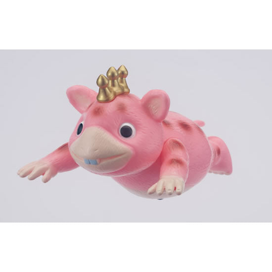 【新品即納】[FIG] 怪獣郷ソフビシリーズ 快獣ブースカ(飛行タイプ・ピンク) ソフビ(一般流通品) やまなや(20160820)