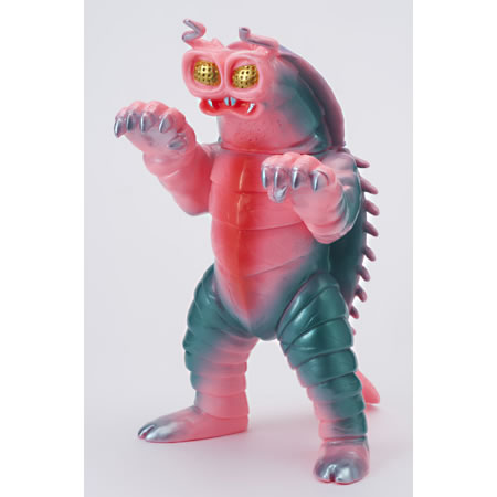 【新品即納】[FIG] 怪獣郷ソフビシリーズ 光熱怪獣キーラ ピンク ウルトラマン ソフビ(一般流通品) やまなや(20160917)