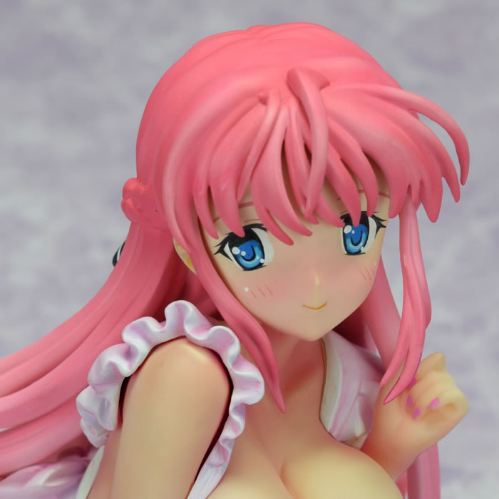 【新品即納】[FIG] 織節秋奈(おりふしあきな) 裸エプロン Happy Ver. パープルカラー 彼女×彼女×彼女 1/6フィギュア Blackberry(20160825)
