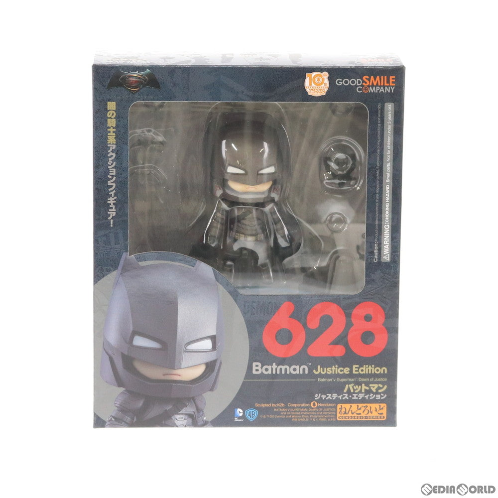 【中古即納】[FIG]ねんどろいど 628 バットマン ジャスティス・エディション バットマン vs スーパーマン ジャスティスの誕生 完成品 可動フィギュア グッドスマイルカンパニー(20160930)