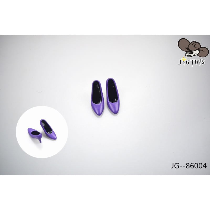 【新品即納】[FIG] 1/6 ハイヒール シューズ パープル ドール用衣装(86004) JGトイズ(20160625)