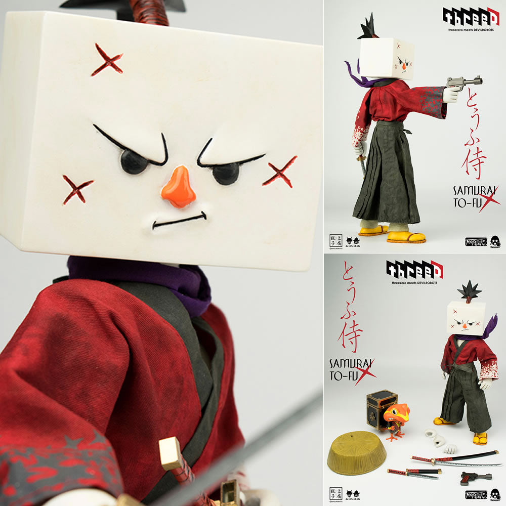 【新品即納】[FIG] Samurai TO-FU(とうふ侍) 1/6完成品 フィギュア threezero(スリーゼロ) (20161221)