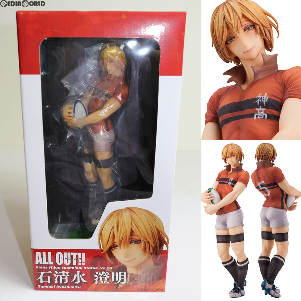 【新品即納】[FIG] mensHdge technical statue No.26 石清水澄明(いわしみずすみあき) ALL OUT!!(オールアウト!!) 完成品 フィギュア ユニオンクリエイティブ(20160828)