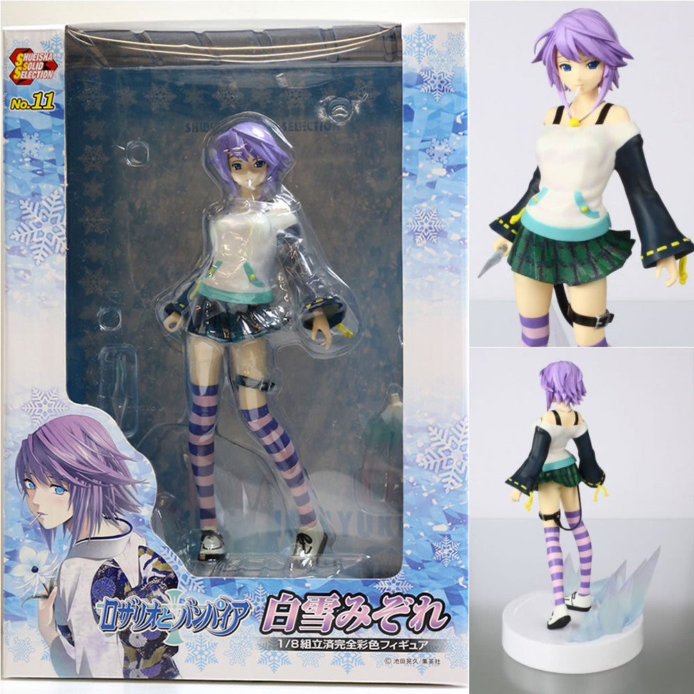 【中古即納】[FIG] 集英社ソリッドセレクション11 白雪みぞれ ロザリオとバンパイア 1/8完成品 フィギュア 集英社(20090620)