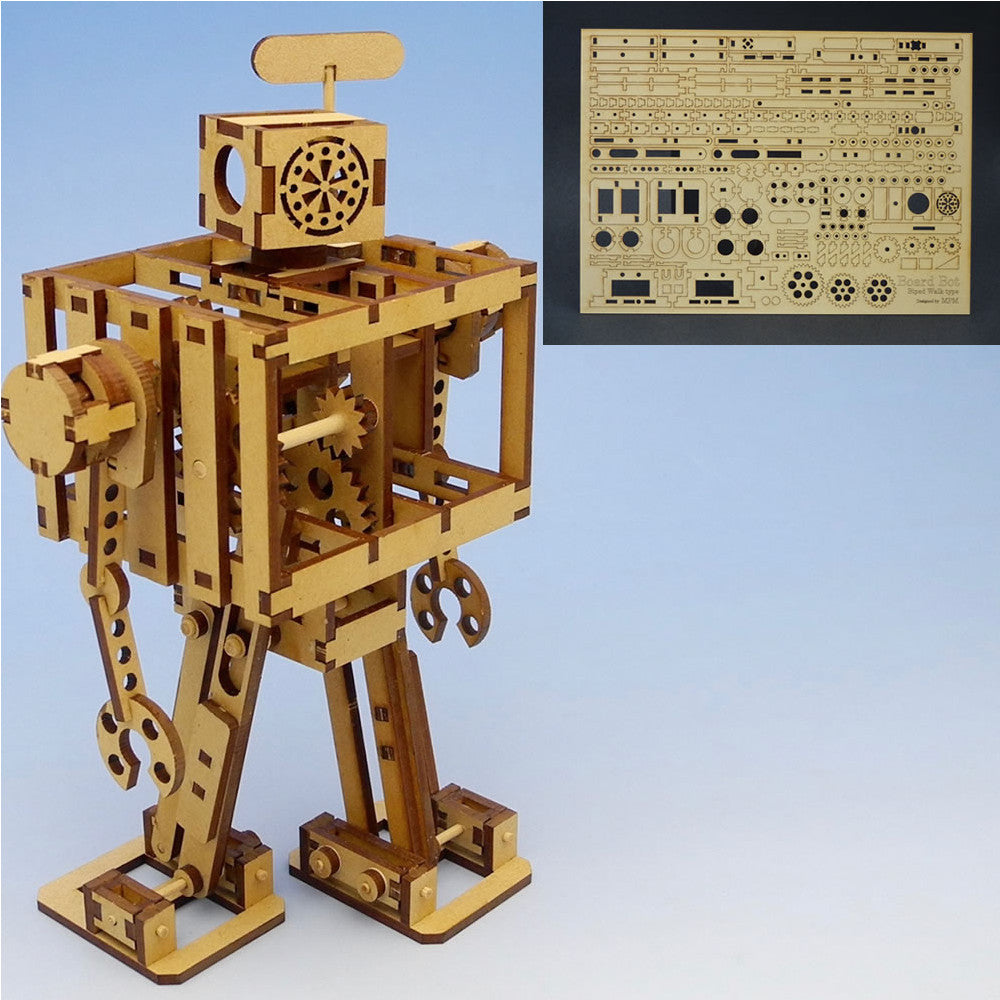 【新品即納】[FIG] BOARD BOT(ボードボット) 1号機 木製組立キット(SS-002) cobaanii mokei工房(20160625)
