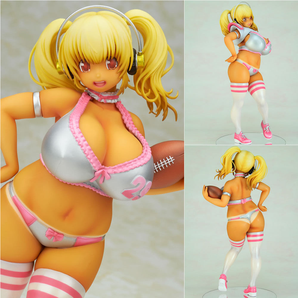 【新品即納】[FIG] すーぱーぽちゃ子 ランジェリフットボール 日焼けver. 1/7完成品 フィギュア 回天堂(20160825)