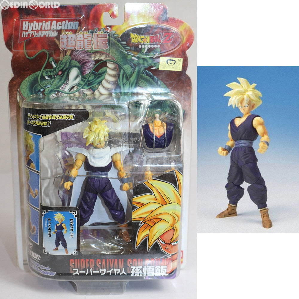 【中古即納】[FIG]ハイブリッドアクション超龍伝 スーパーサイヤ人 孫悟飯 ドラゴンボールZ フィギュア バンダイ(20070331)