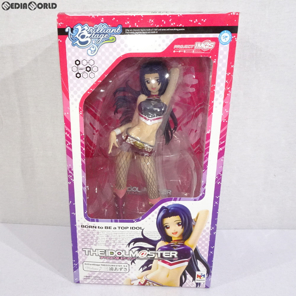 【中古即納】[FIG] ブリリアントステージ 三浦あずさ アイドルマスター(THE IDOLM@STER) S-4 1/7 完成品 フィギュア メガハウス(20100228)