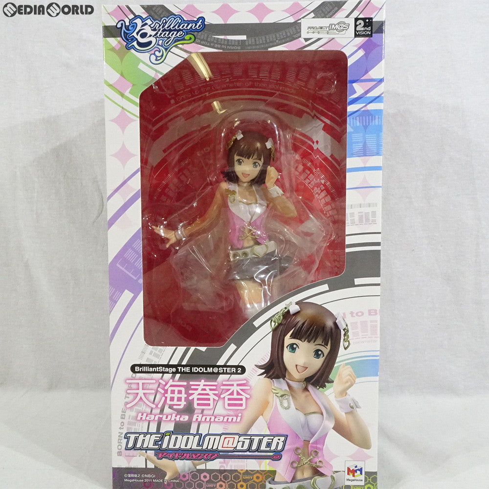 【中古即納】[FIG] ブリリアントステージ 天海春香(あまみはるか) アイドルマスター2(THE IDOLM@STER2) 1/7 完成品 フィギュア メガハウス(20111130)