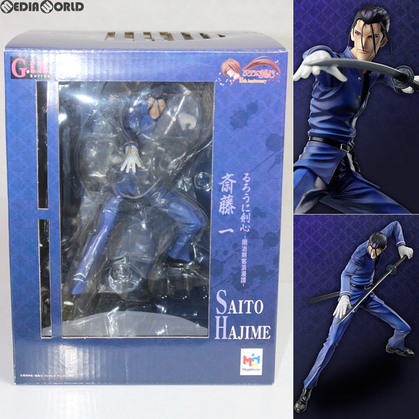 MegaHouse - G.E.M.シリーズ 斎藤一(さいとうはじめ) るろうに剣心-明治剣客浪漫譚- 1/8 完成品フィギュア メガハウス MegaHouse - G.E.M.シリーズ 斎藤一(さいとうはじめ) るろうに