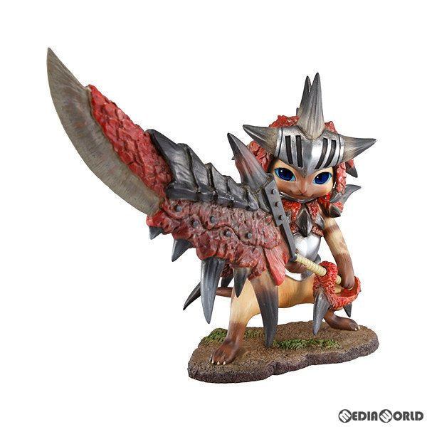 【中古即納】[FIG] ゲームキャラクターズコレクションDX オトモアイルー(レウスネコシリーズ) モンスターハンターポータブル 3rd 完成品 フィギュア メガハウス(20110831)