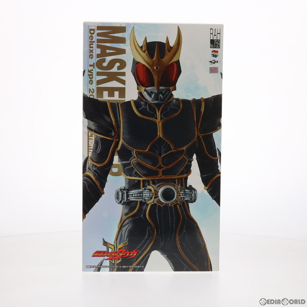 【中古即納】[FIG]リアルアクションヒーローズ No.759 RAH DX 仮面ライダークウガ アルティメットフォーム 完成品 可動フィギュア  メディコム・トイ(20170401)