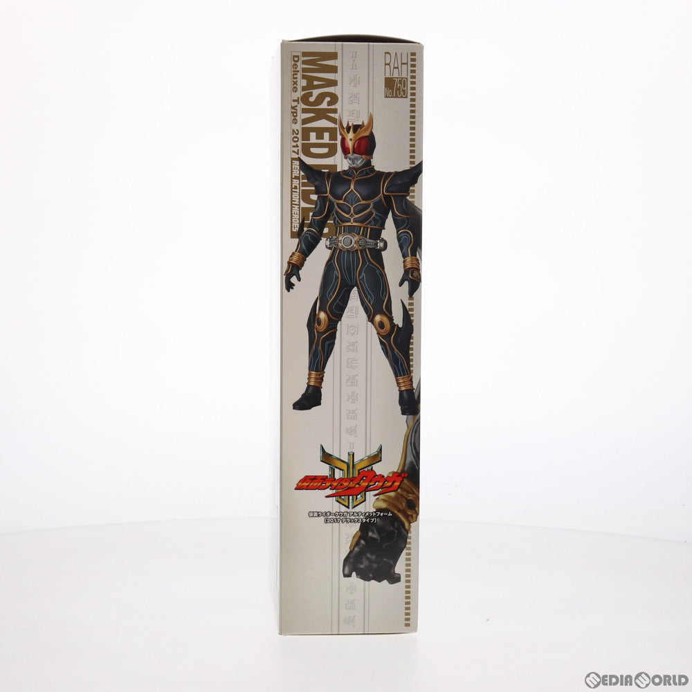 【中古即納】[FIG]リアルアクションヒーローズ No.759 RAH DX 仮面ライダークウガ アルティメットフォーム 完成品 可動フィギュア  メディコム・トイ(20170401)