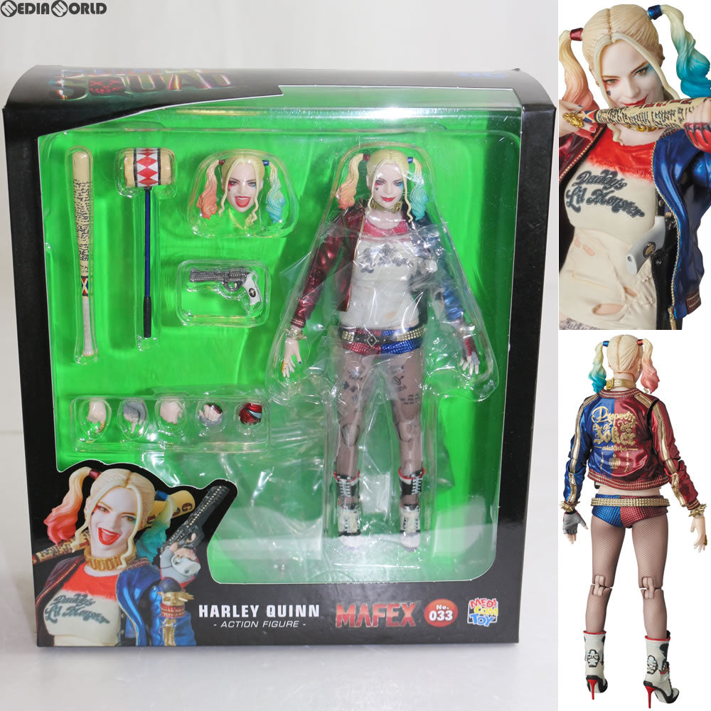 【中古即納】[FIG] マフェックス No.033 MAFEX HARLEY QUINN(ハーレイ・クイン) SUICIDE SQUAD(スーサイド・スクワッド) フィギュア メディコム・トイ(20170331)