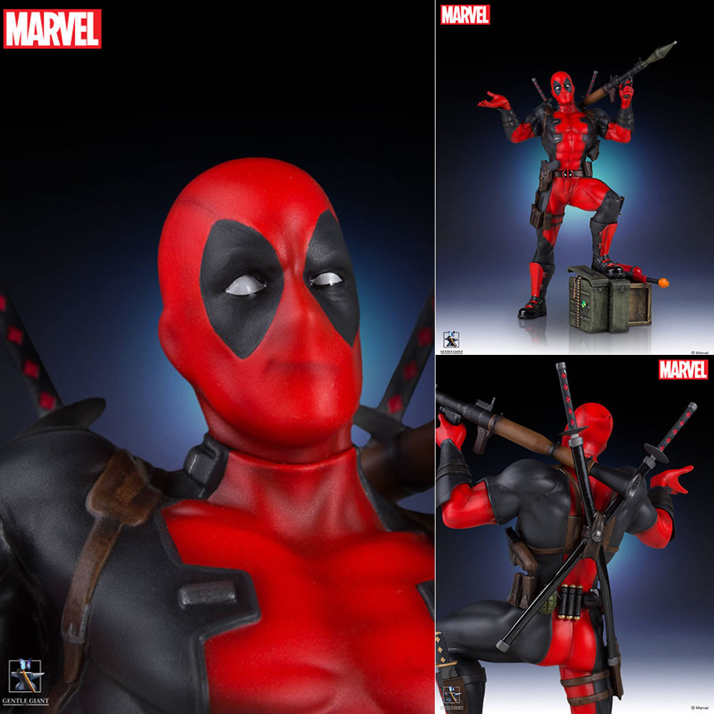 【新品即納】[FIG] デッドプール マーベル・コミック 完成品 1/8スケール・スタチュー フィギュア ジェントル・ジャイアント(発売中止)