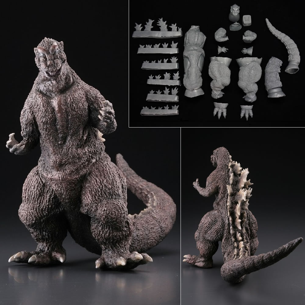 【新品即納】[FIG]Sci-Fi MONSTER SOFT VINYL MODEL KIT COLLECTION ゴジラ1954 1/250未塗装キット 海洋堂(20160724)