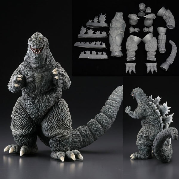 FIG]Sci-Fi MONSTER SOFT VINYL MODEL KIT COLLECTION ゴジラ1962 キングコング対ゴジラ  1/250未塗装キット 海洋堂