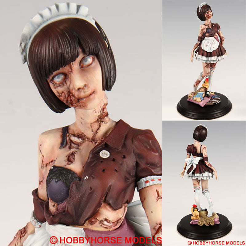 【新品即納】[FIG] (再販) 回天堂ホラーフィギュアシリーズ Zombie Girl(ゾンビーガール) 1/8完成品 フィギュア 回天堂(20160922)