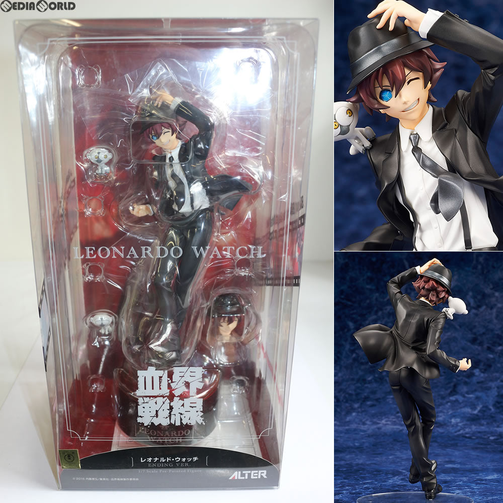 【中古即納】[FIG]アルタイル レオナルド・ウォッチ Ending Ver. 血界戦線 1/7 完成品 フィギュア アルター(20161130)