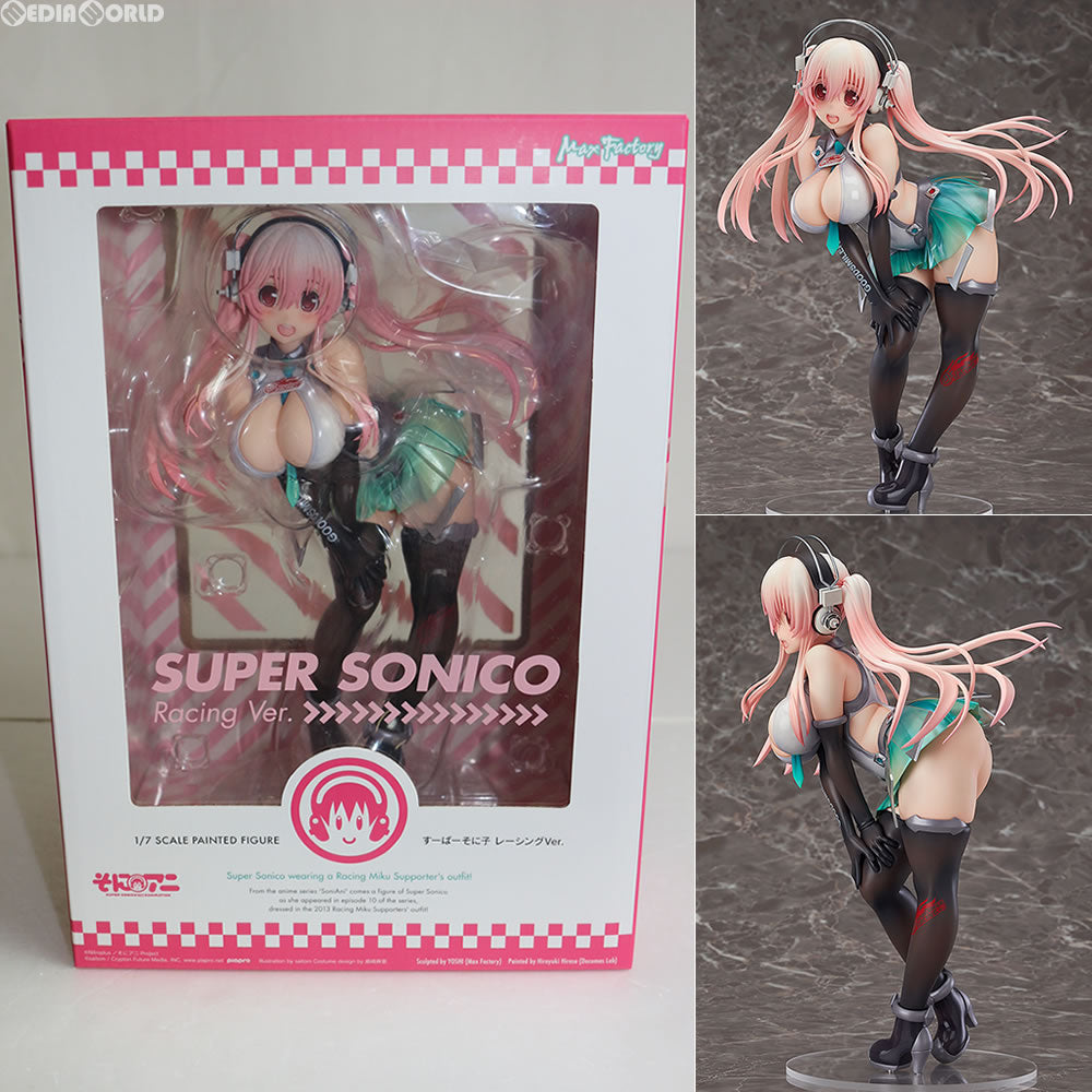 【中古即納】[FIG] すーぱーそに子 レーシングVer. そにアニ 1/7 完成品 フィギュア マックスファクトリー(20170428)
